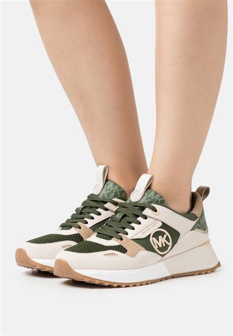 sneakers michael kors groen|Michael Kors denim sneakers.